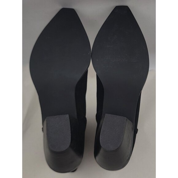 Coconuts By Matisse Ankle Boot Womens Black Suede Western Womens Size 8M - Picture 4 of 8